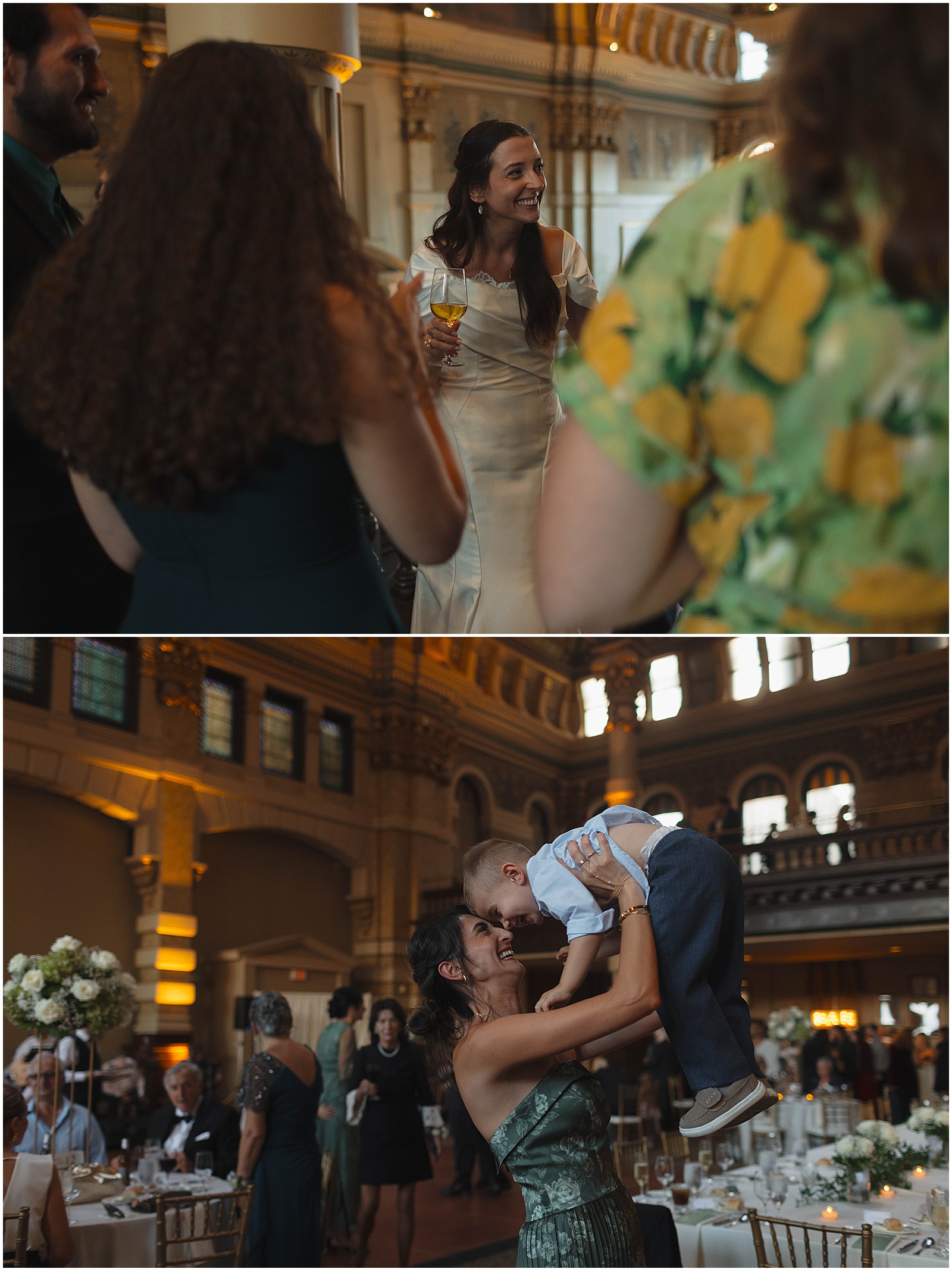 Wedding reception at the Grain Exchange Milwaukee